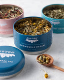 Herbal Tea Trio Tin & Spoon - Organic, Fair-Trade Tea Gift-7