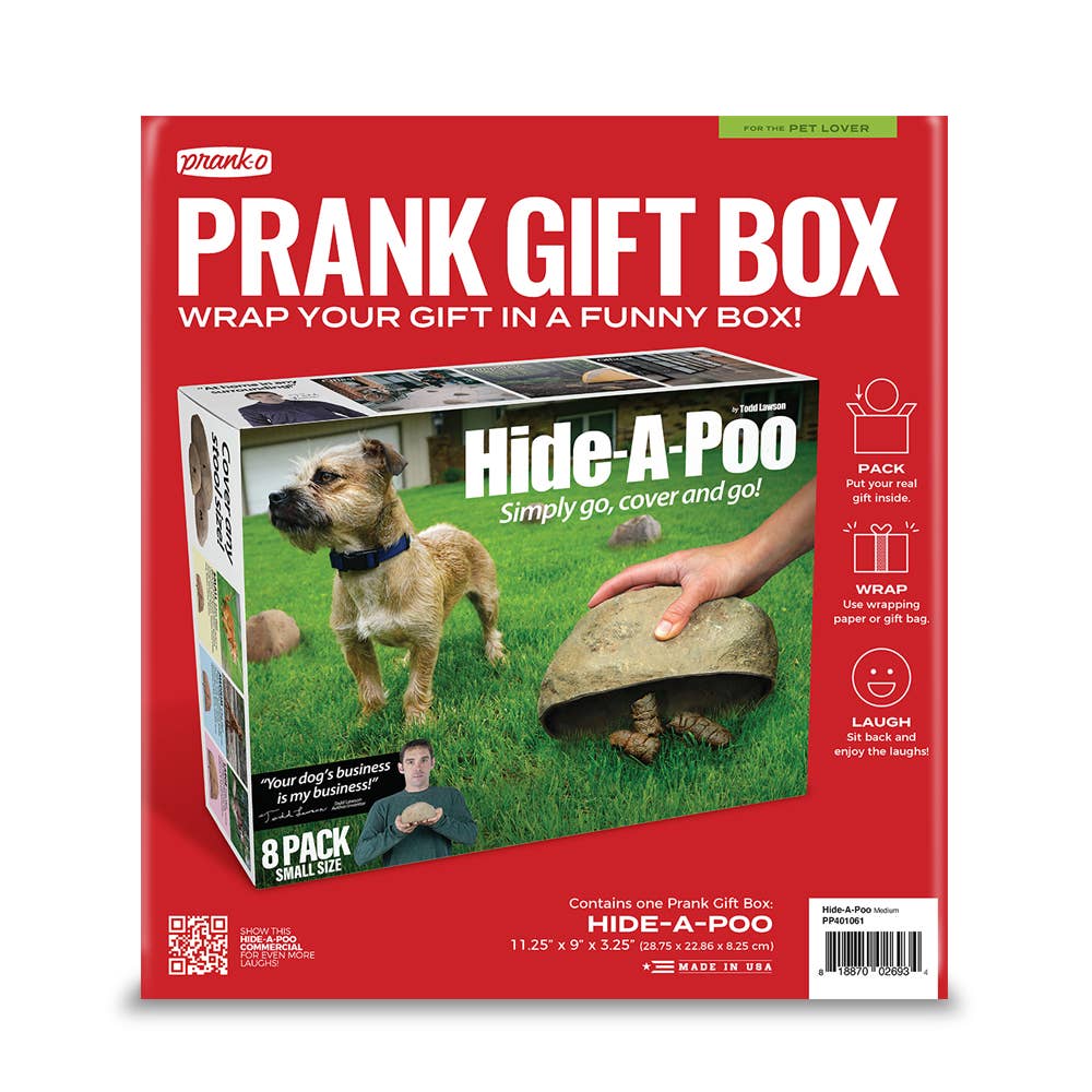 Prank Gift Box Hide-A-Poo