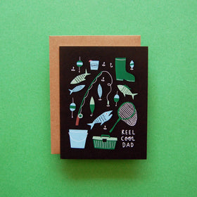 Reel Cool Dad Card - Father's Day Card - 0