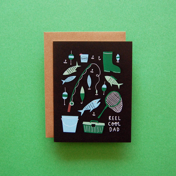 Reel Cool Dad Card - Father's Day Card