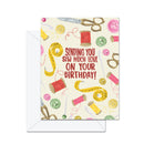 Sending You Sew Much Love On Your Birthday - Greeting Card-1