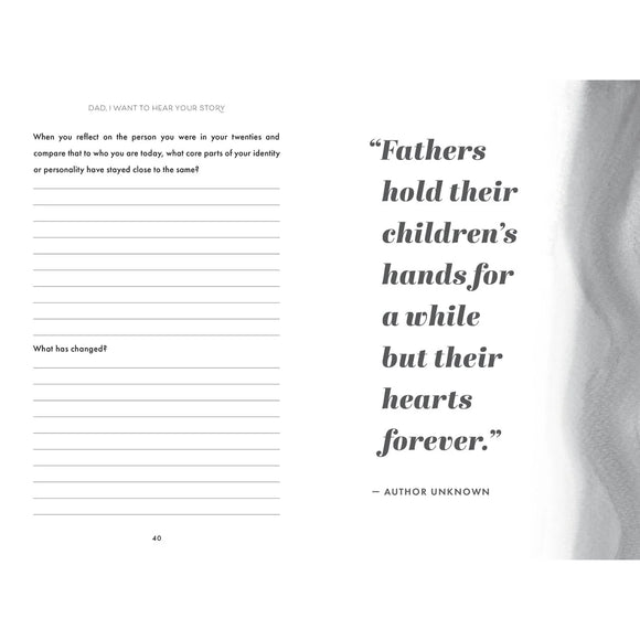 Dad, I Want to Hear Your Story (Expanded Edition)