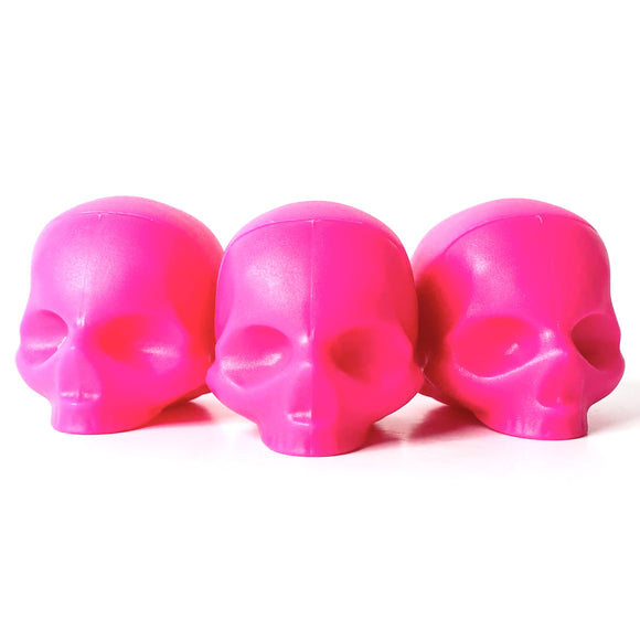 3 Pack Skull Lip Balm 100% Natural