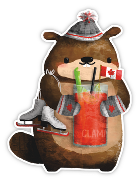 Sticker - Beaver Caesar