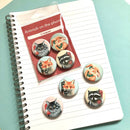 Animals on the Phone Fridge Magnets (set of 4)-3