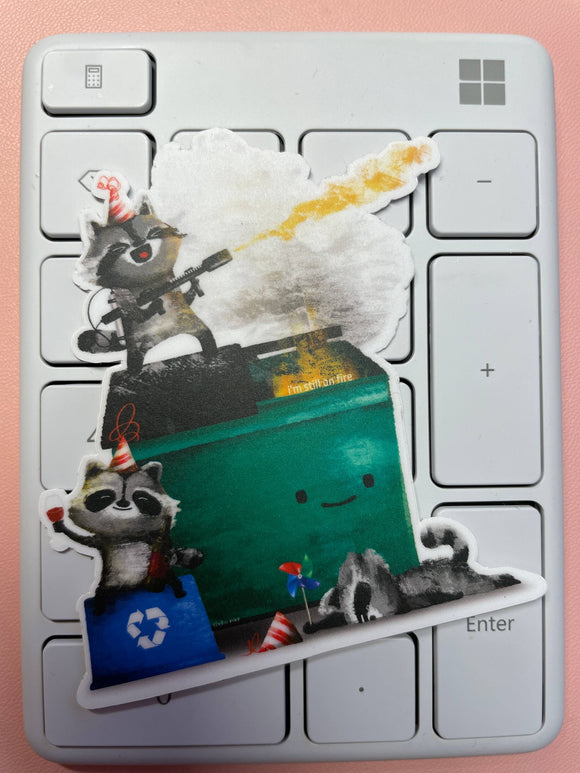 Sticker - Dumpster Fire