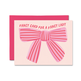 Fancy Card For A Fancy Lady Card