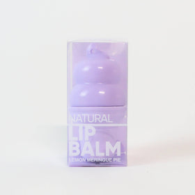 Purple Ice Cream Lip Balm - Lemon Meringue Pie - 0