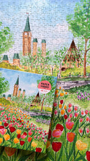 Ottawa Tulip Festival Puzzle - 500 Piece Puzzle-2