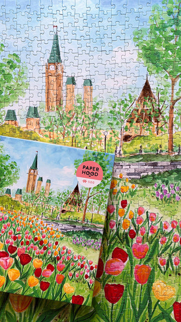 Ottawa Tulip Festival Puzzle - 500 Piece Puzzle - 0