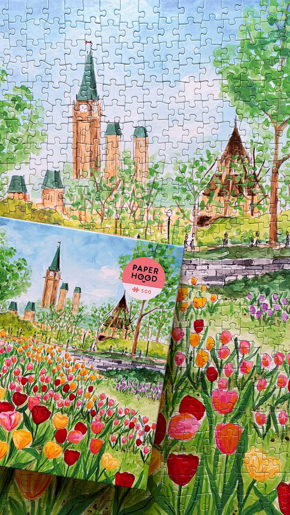 Ottawa Tulip Festival Puzzle - 500 Piece Puzzle
