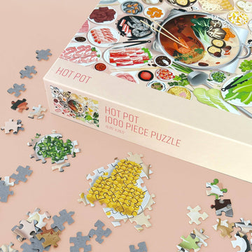 Hot pot 1000 piece jigsaw puzzle - 0
