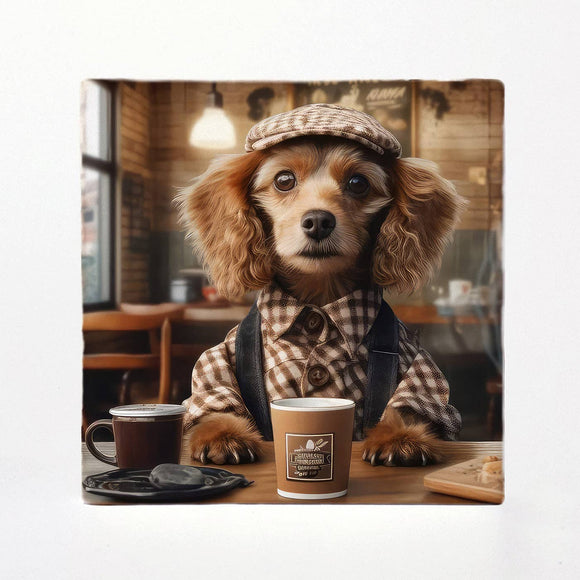 Cozy Canines With Coffee