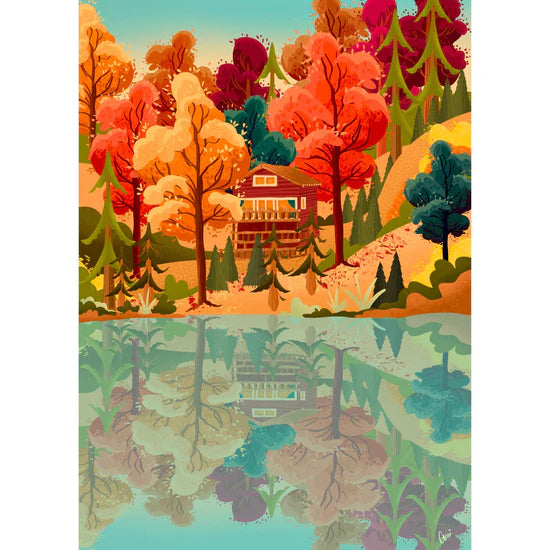 Villager Puzzles | Muskoka Leaves | 500-Piece Puzzle for Adults