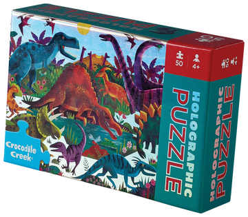 50 PC HoloPuzzle: Dinosaurs