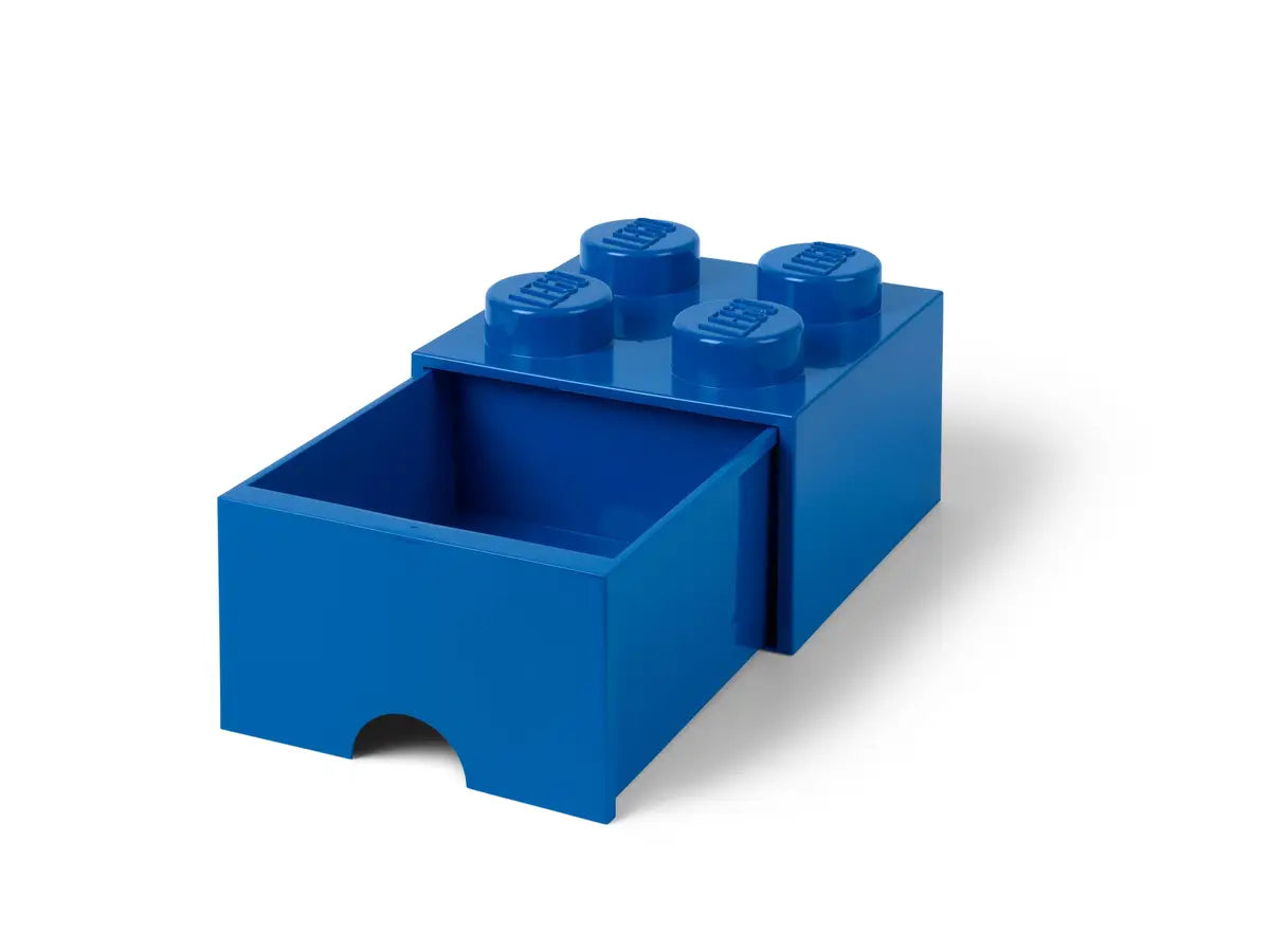 Buy bright-blue Lego 4 Knob Desk Drawer (red or blue)