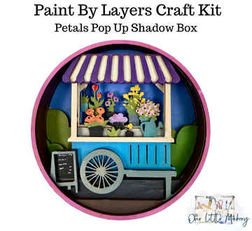 Petal Pop-Up Shadow Box Kit - 0