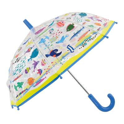 Colour Chanding Umbrella - Ocean (Transparent)