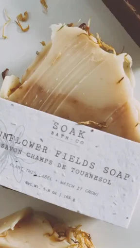 Sunflower Fields Soap Bar