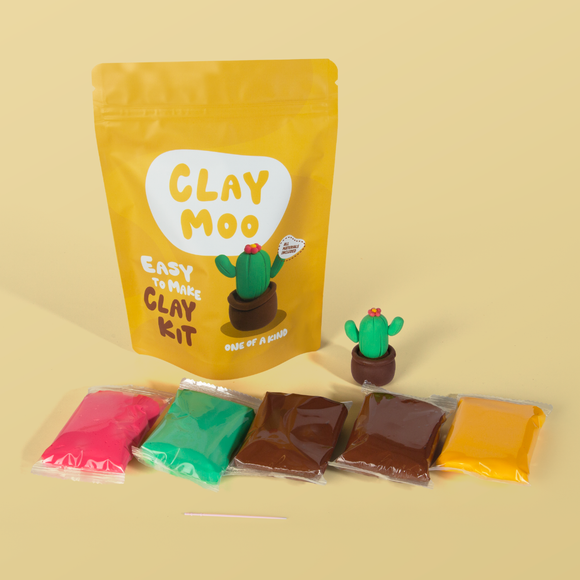 Cactus #2 Clay Crafting Kit