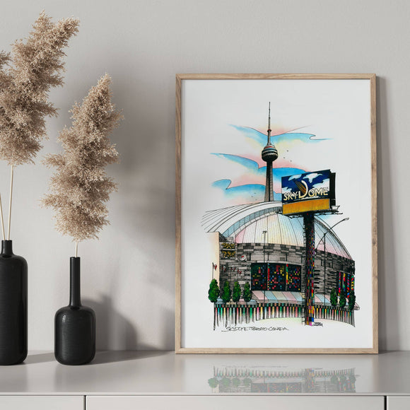 Skydome Toronto Poster