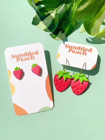 Strawberry Studs - 0