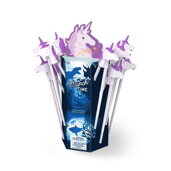 Unicorn Chomping Chopsticks