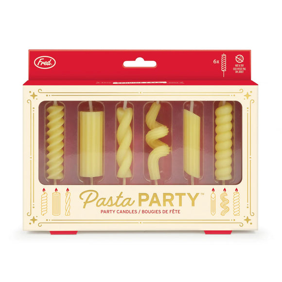 Pasta Party Birthday Candles