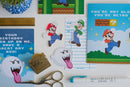 Super Retro Boo - Video Game Vinyl Sticker-4