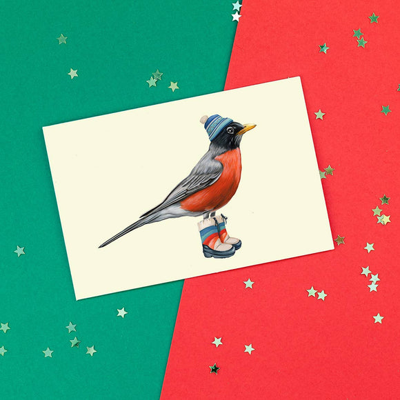 North American Robin Greeting Card
