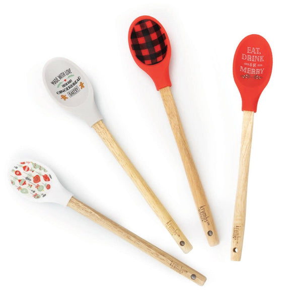 Krumbs Kitchen Holiday Mixing Spoon