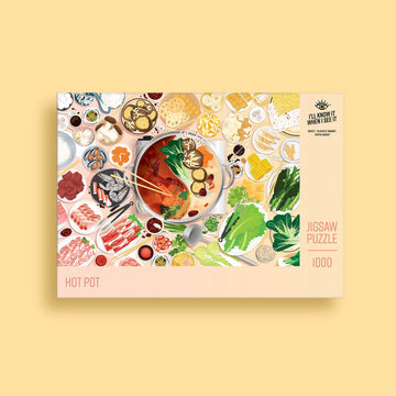Hot pot 1000 piece jigsaw puzzle