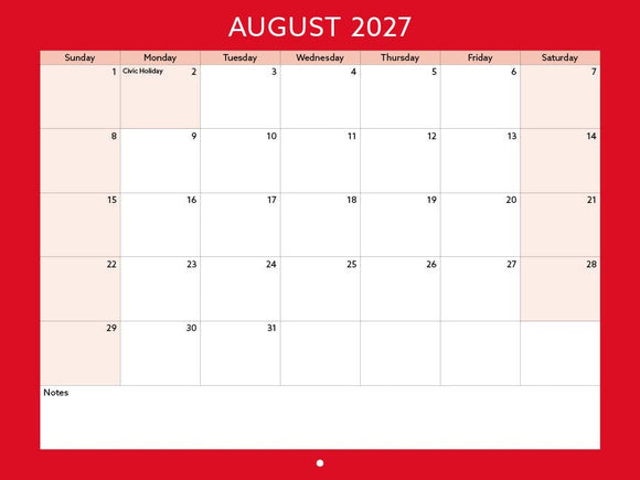2027 Toronto Neighbourhood Calendar - 12" X 9"
