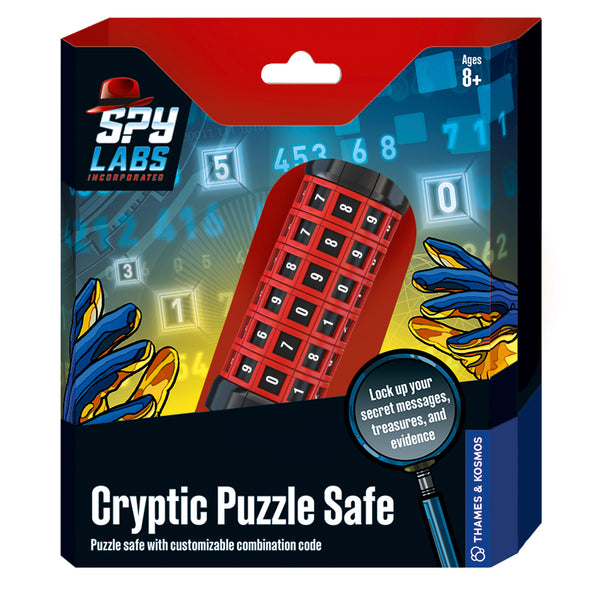 Spy Labs: Cryptic Puzzle Safe