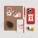 On guard for thee Canadian geese vinyl sticker-3