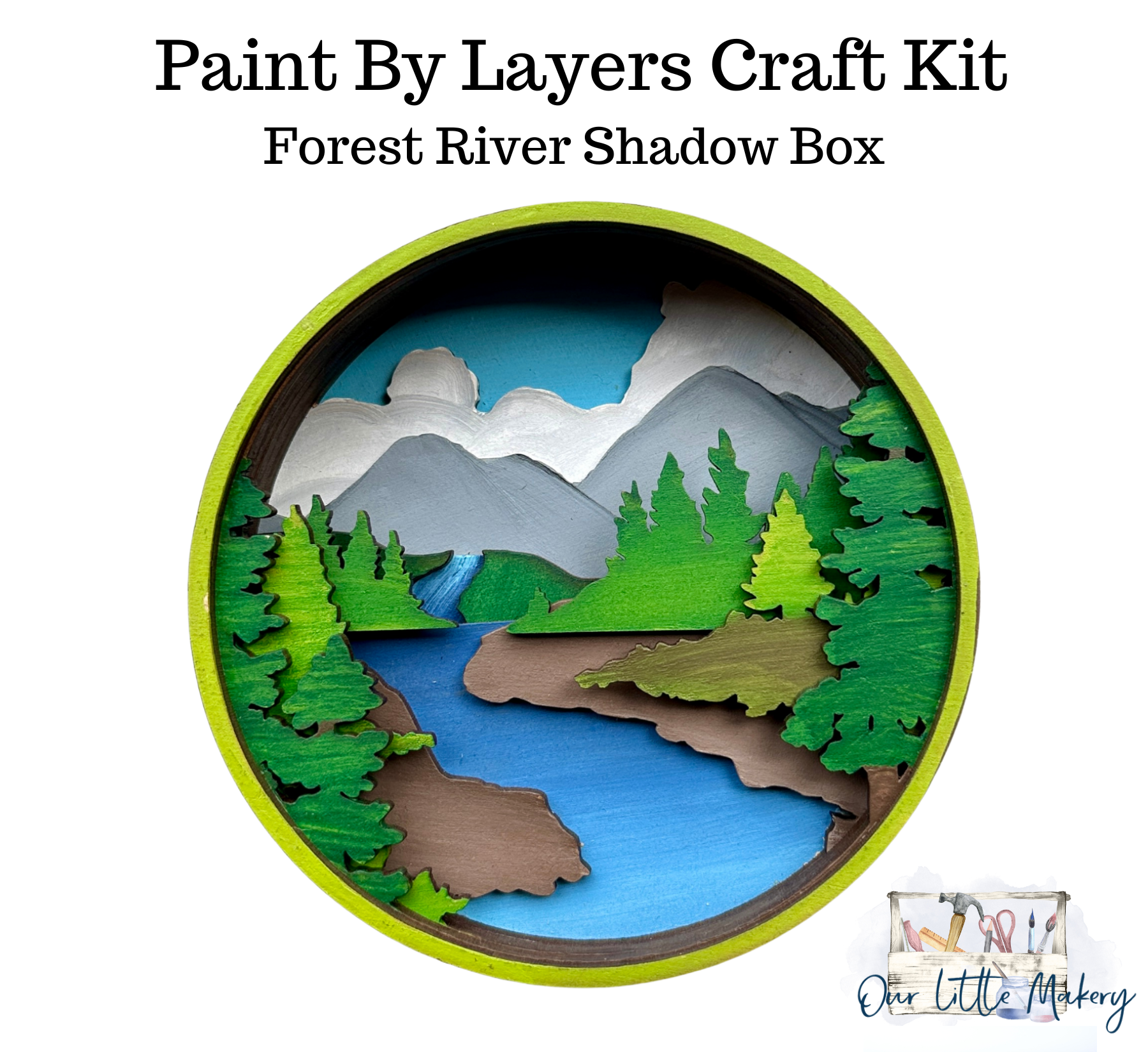 Forest River Shadow Box Kit | Caribou Gifts Inc.