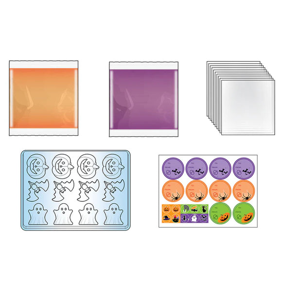 Gummy Candy Kit - Pumpkins, Bats & Ghosts