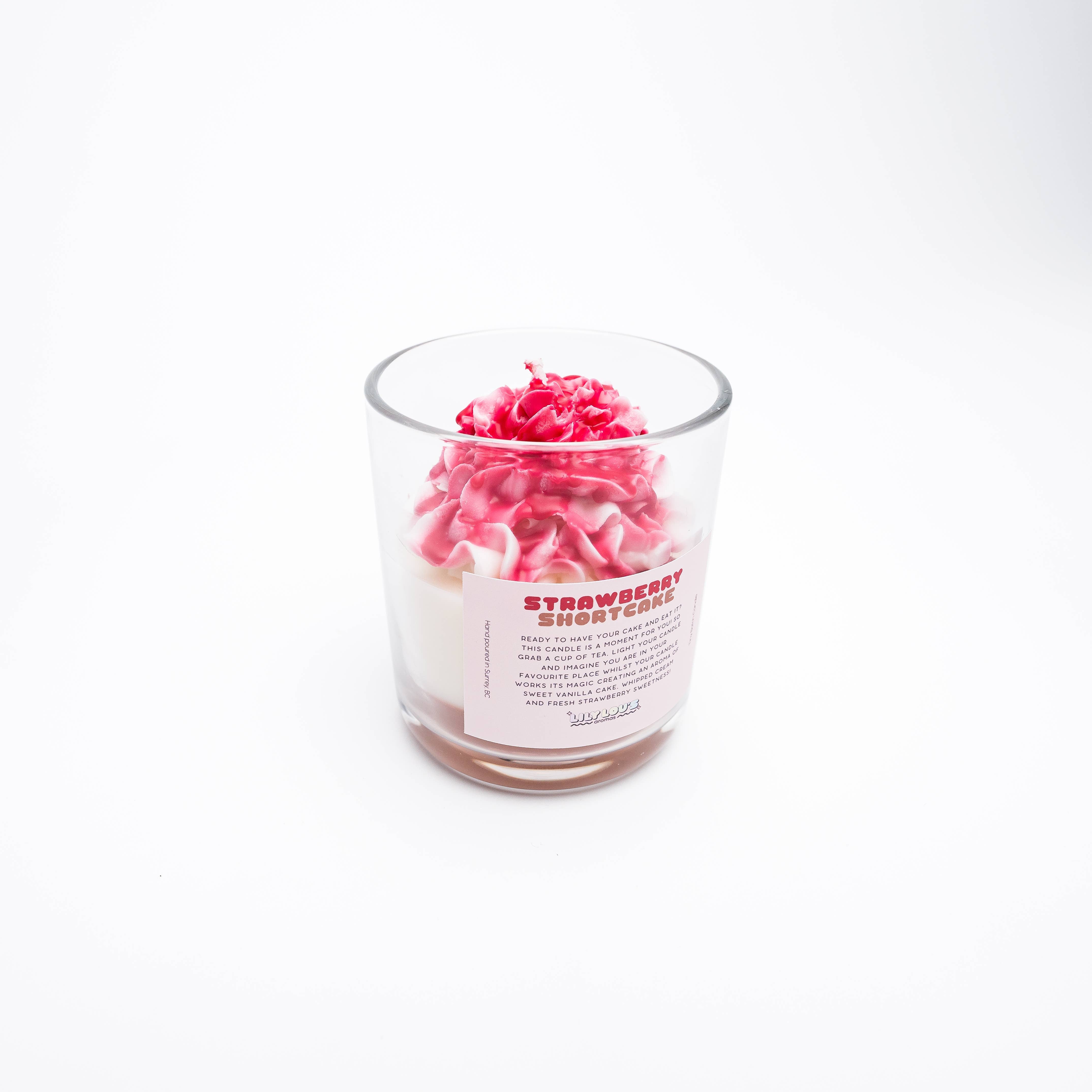 Lily Lou's Aromas - Strawberry Shortcake Whipped Candle