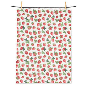 Strawberries Kitchen Towel