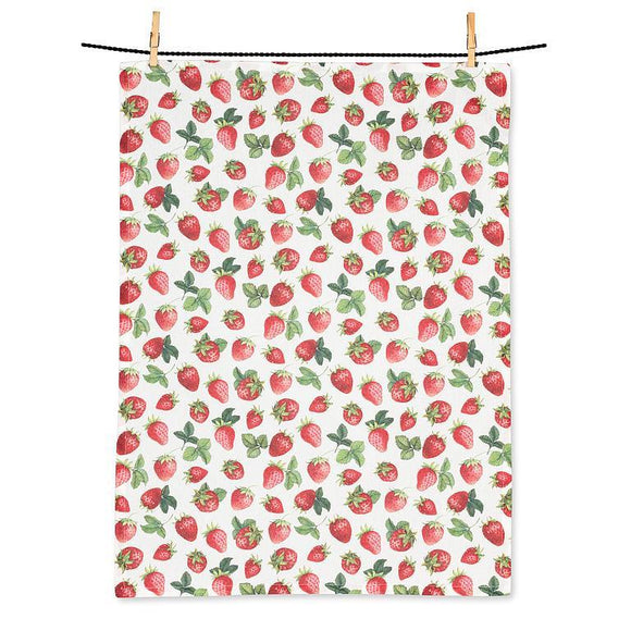 Strawberries Kitchen Towel