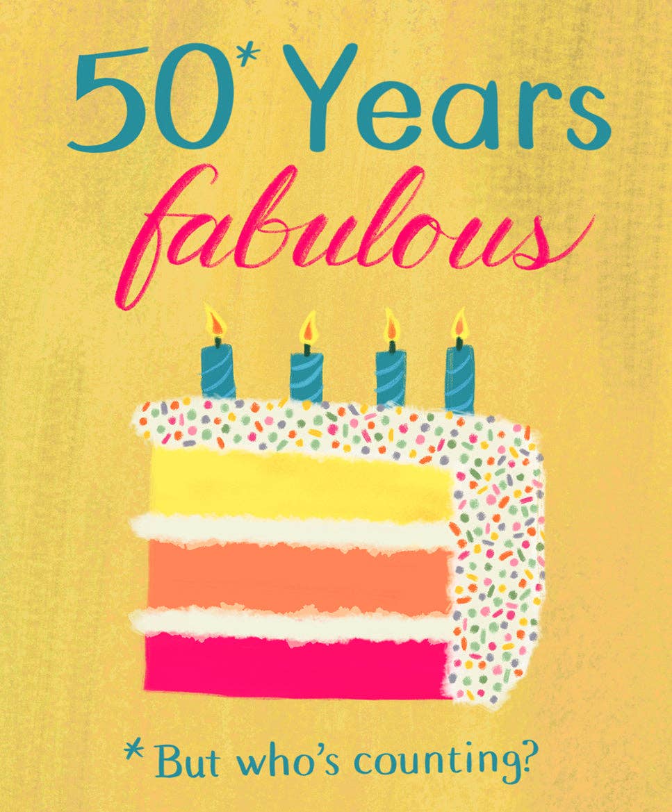 50 Years Fabulous Birthday - 0