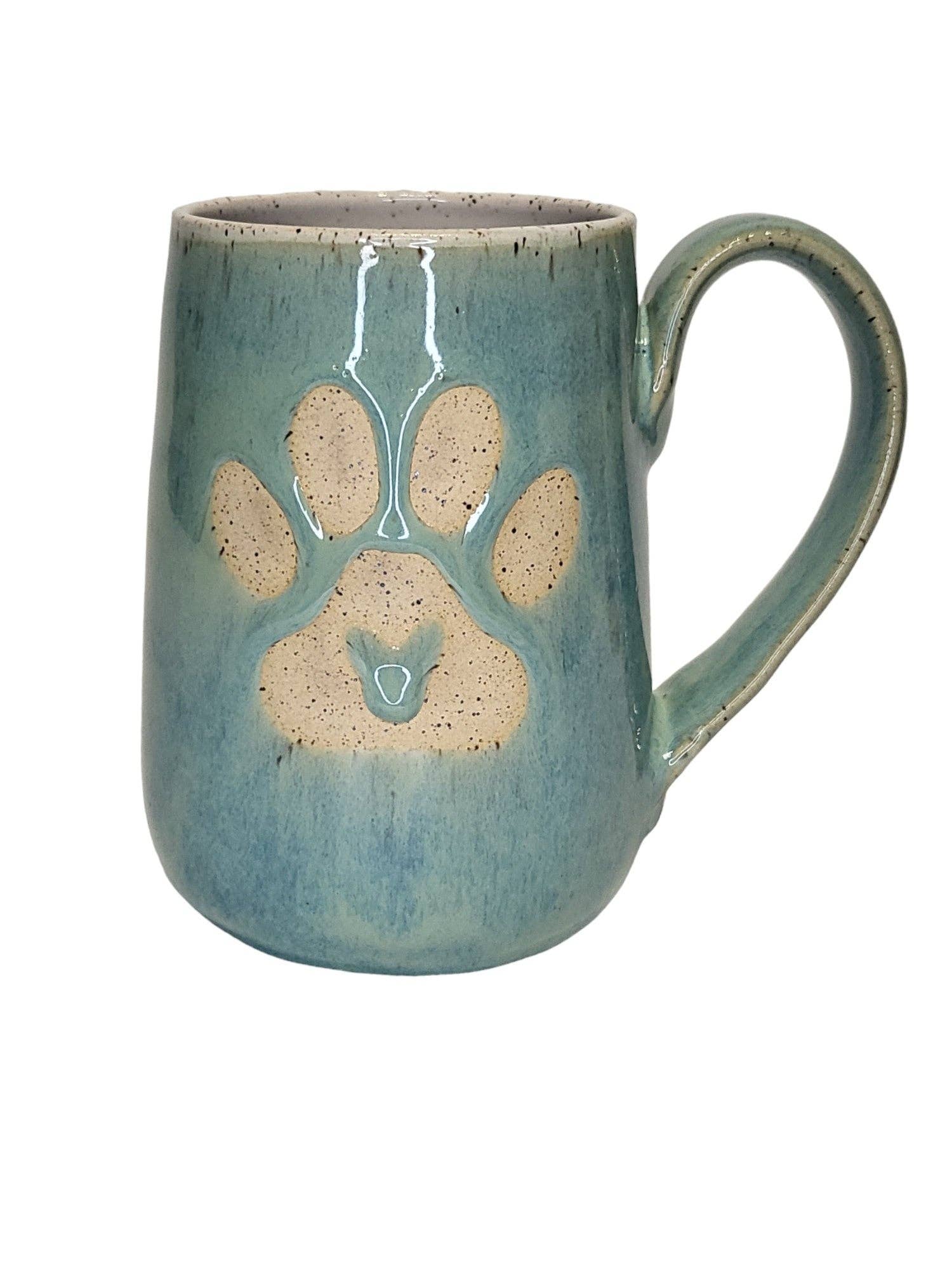 Heart Paw Print Mug