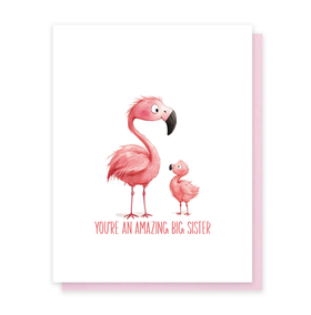 Amazing Big Sister, Affirmation Greeting Card