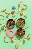 Holiday Trio Tin & Spoon - Organic Black, Purple, Herbal Tea-6