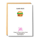 Burger with Candle Happy Birthday Card-2