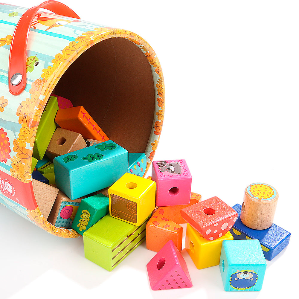 Top Bright Forest Animal Building Blocks