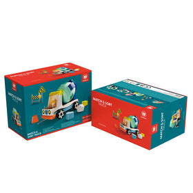 Top Bright - Mixer Truck with Shape Sorter - 0