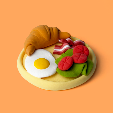 Breakfast Clay Crafting Kit