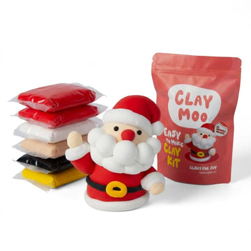 Santa Ornament Clay Crafting Kit