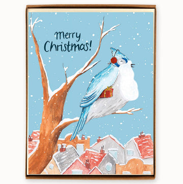 Holiday Blue Jay Box of 8